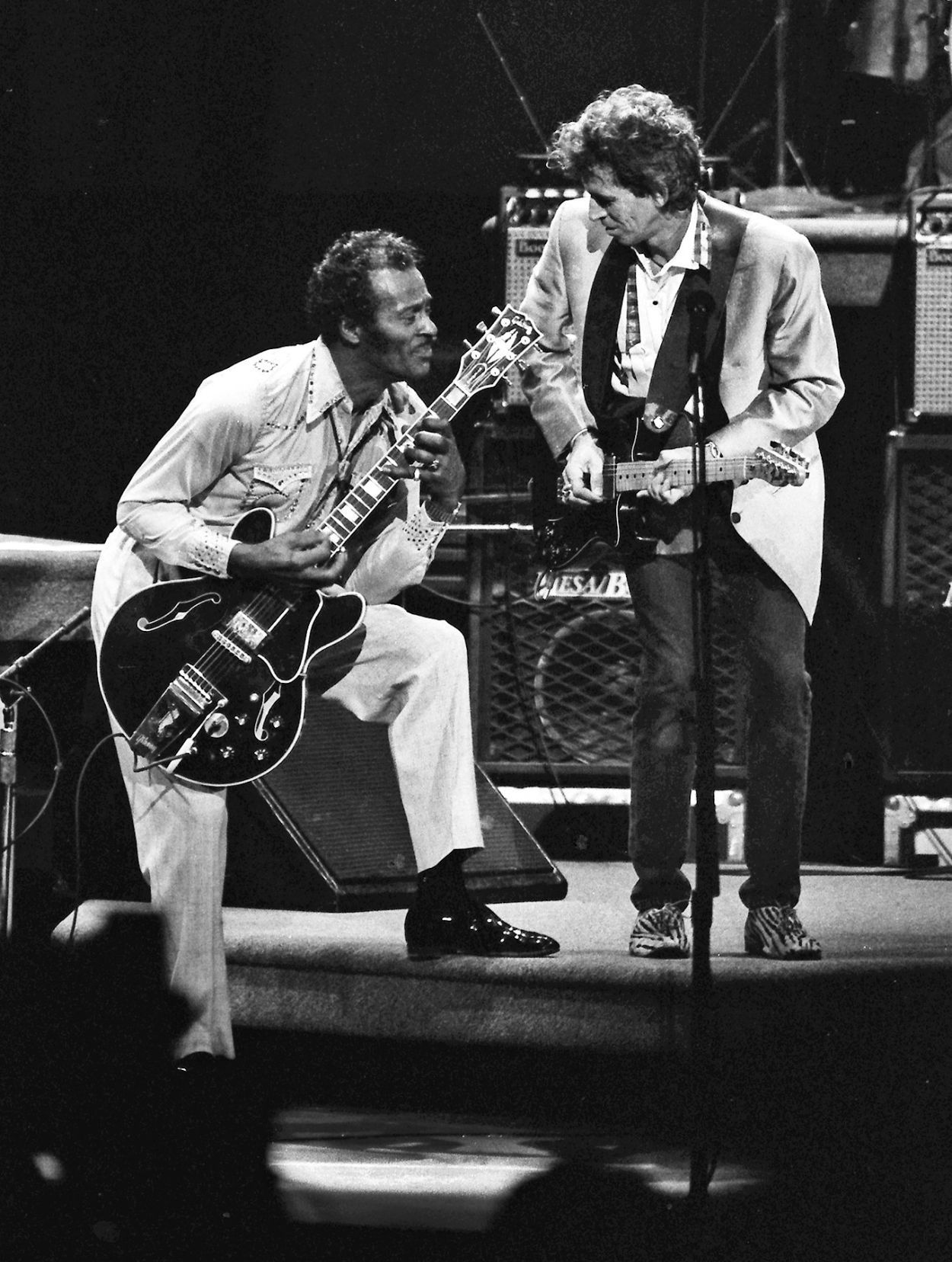 Chuck Berry's 60th birthday was a star-studded event